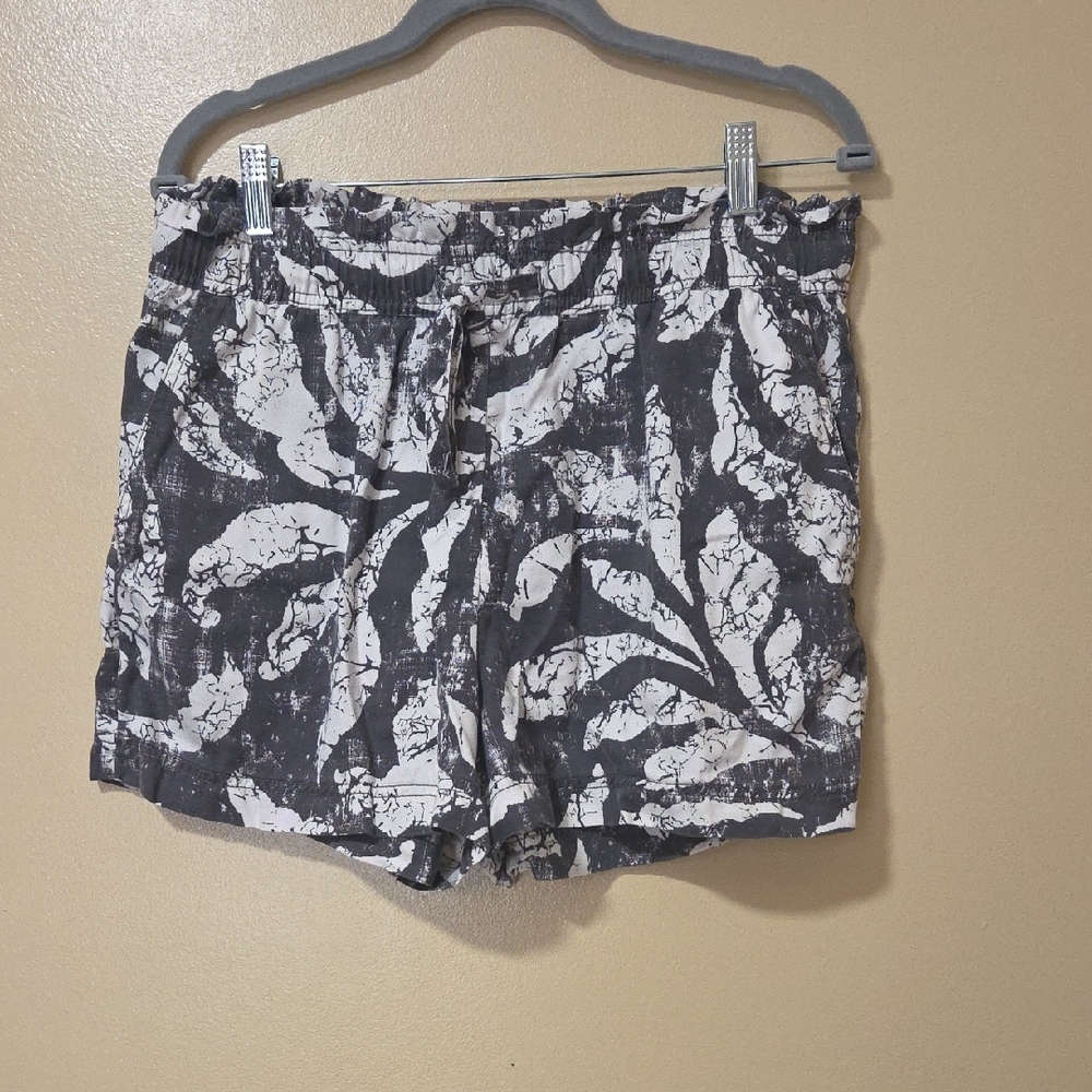 Shorts JOIE Grey & White Lg